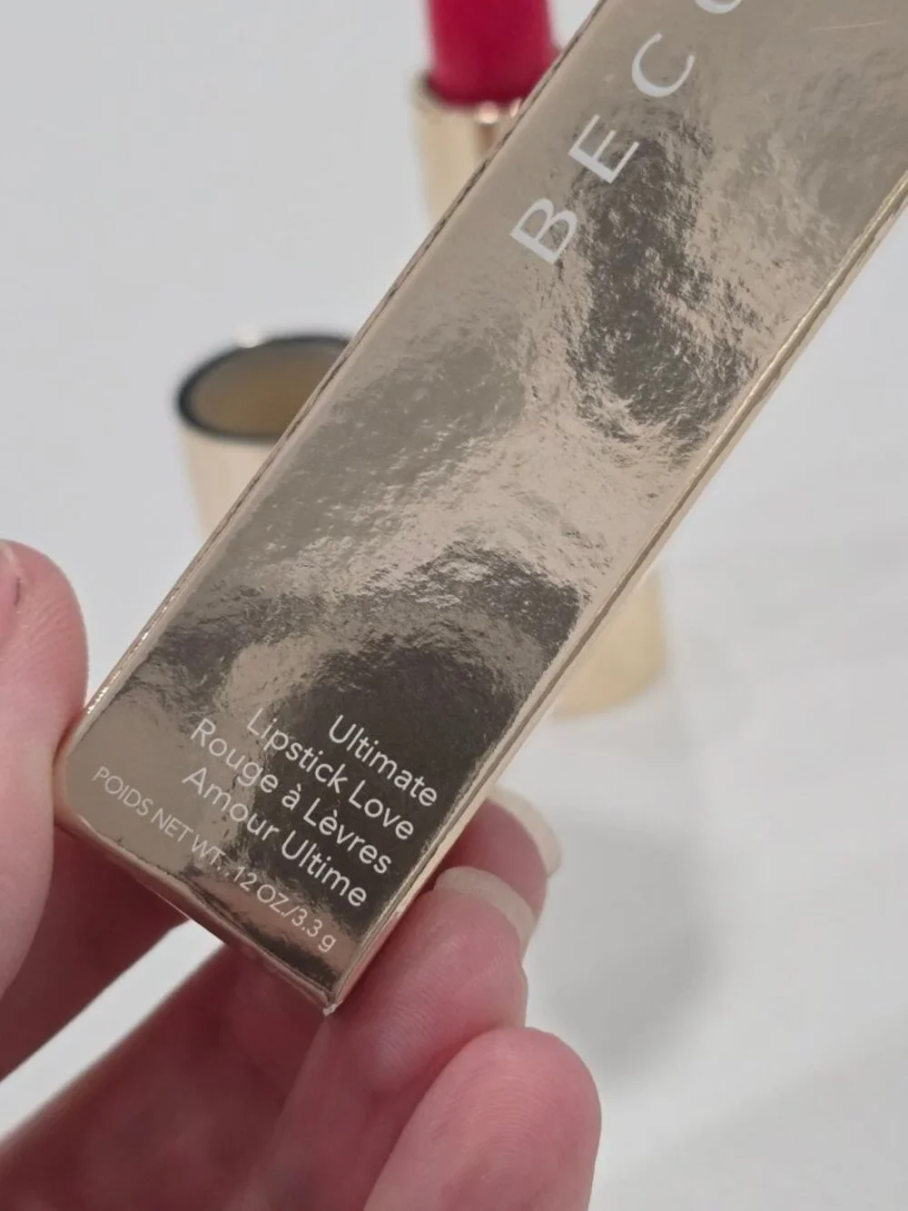 BECCA ✦ Ultimate Lipstick Love W Nectar ✦ Silky Satin Hyaluronic‑Infused NWT